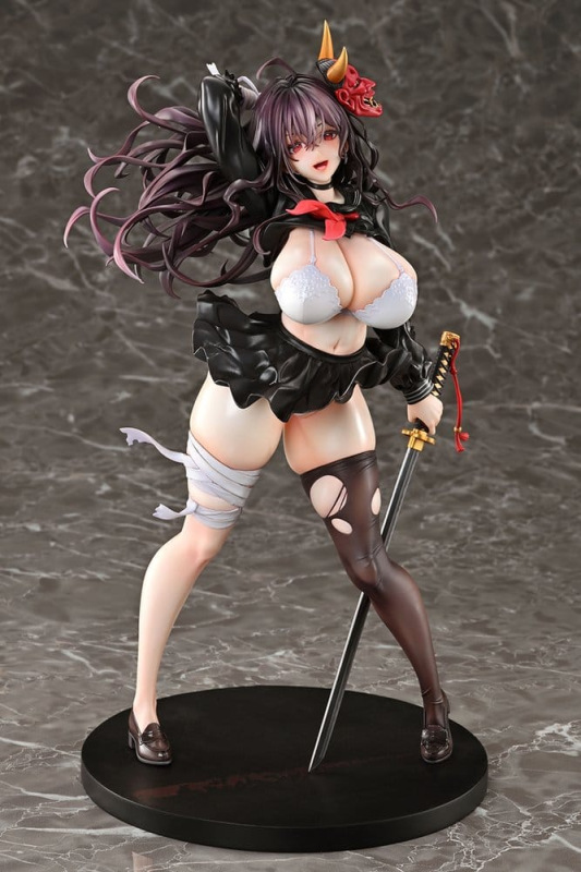 Original Character by Mataro PVC 1/6 Reika Danzaiin Demon Exorcist Student Council President 26 cm 4