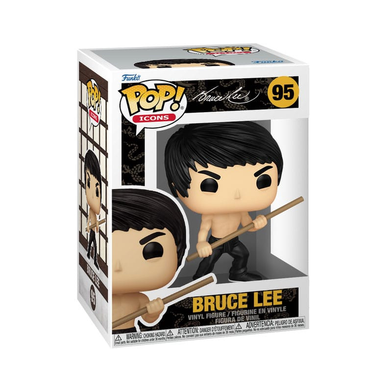 Bruce Lee POP! Icons Vinyl Figure Bruce Lee(dynamic) 9 cm 1