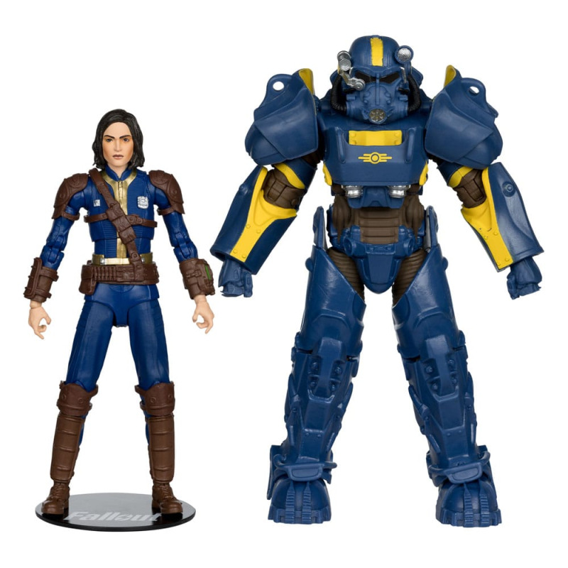 Fallout 4 Statue 2-Pack T-60 Vault Tec & Sole Survivor 18 cm 5