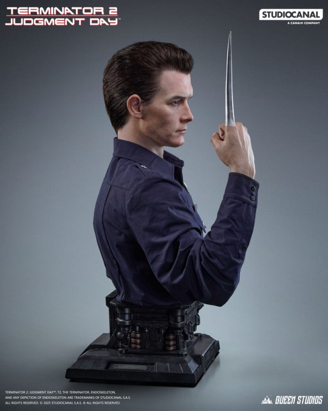 Terminator 2: Judgment Day Bust 1/1 T-1000 90 cm 3