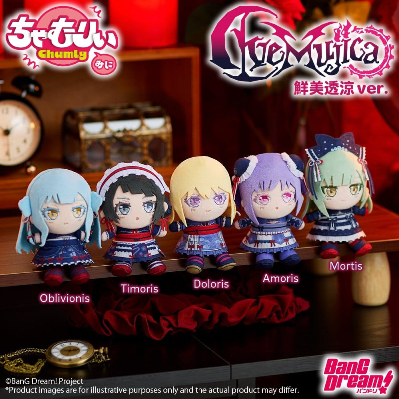 BanG Dream! Chamuri Mini Plush Keychain Ave Mujica Senbi Toryo Ver. Timoris 10 cm 1