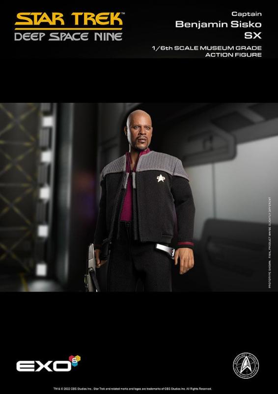 Star Trek The Next Generation: Captain Benjamin Sisko 1/6 Action Figure - Exo-6