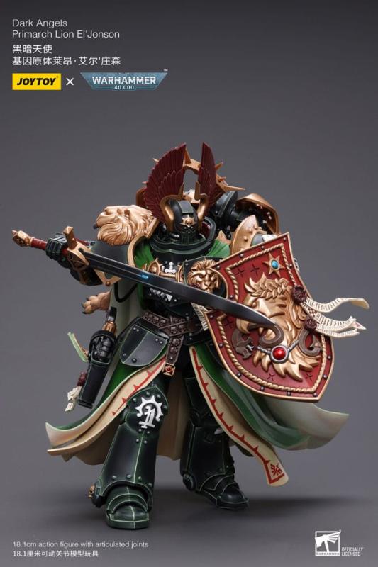 Warhammer 40k Action Figure 1/18 Dark Angels Primarch Lion El' Jonson 18 cm Reproduction 4