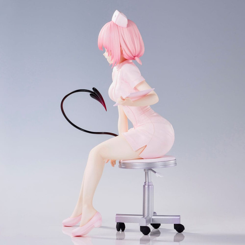 To Love-Ru Darkness Statue PVC Momo Belia Deviluke Nurse Cos 22 cm 3
