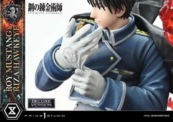 Fullmetal Alchemist Concept Masterline Statue 1/6 Roy Mustang & Riza Hawkeye Deluxe Version 50 cm