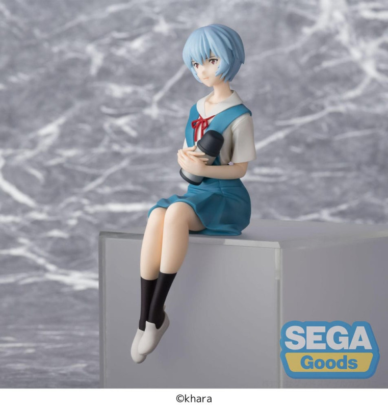 Rebuild of Evangelion PM Perching PVC Statue Rei Ayanami Evangelion New Theatrical Edition 14 cm 1