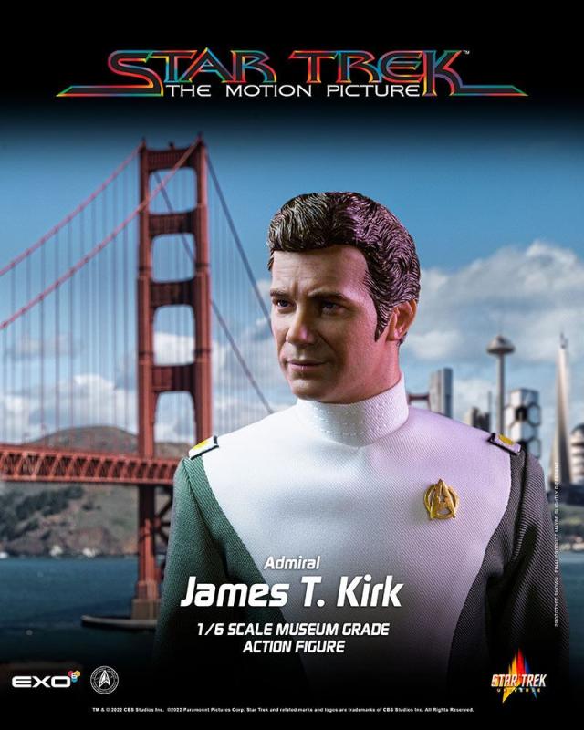 Star Trek The Motion Picture: Admiral James T. Kirk 1/6 Action Figure - Exo-6