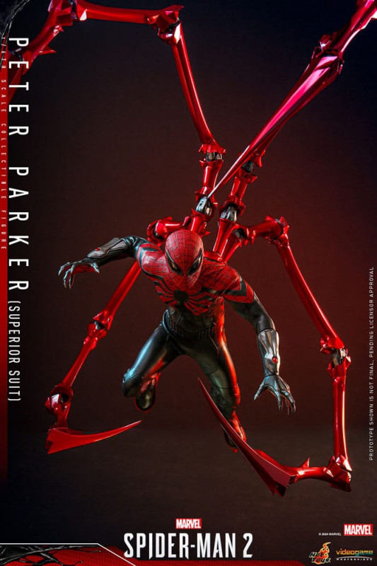 Spider-Man 2 Video Game Masterpiece Action Figure 1/6 Peter Parker (Superior Suit) 30 cm 7