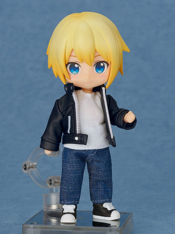 Nendoroid Doll Figures Outfit Set: Leather Jacket (Black) 3