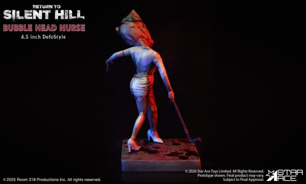 Return to Silent Hill (2026) DefoStyle Figure Bubble Head Nurse 16.5 cm 1
