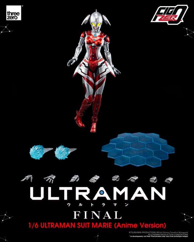 Ultraman: Ultraman Suit Marie (Anime Version) 1/6 FigZero Action Figure - ThreeZero
