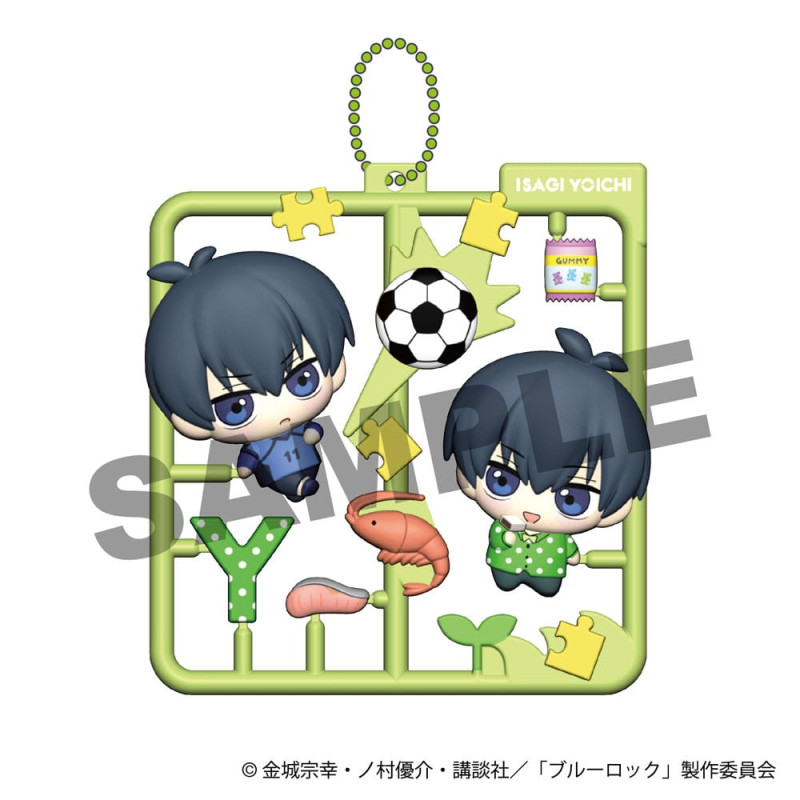 Blue Lock Plat Collection Keychain Assortment Vol. 1 (4) 1