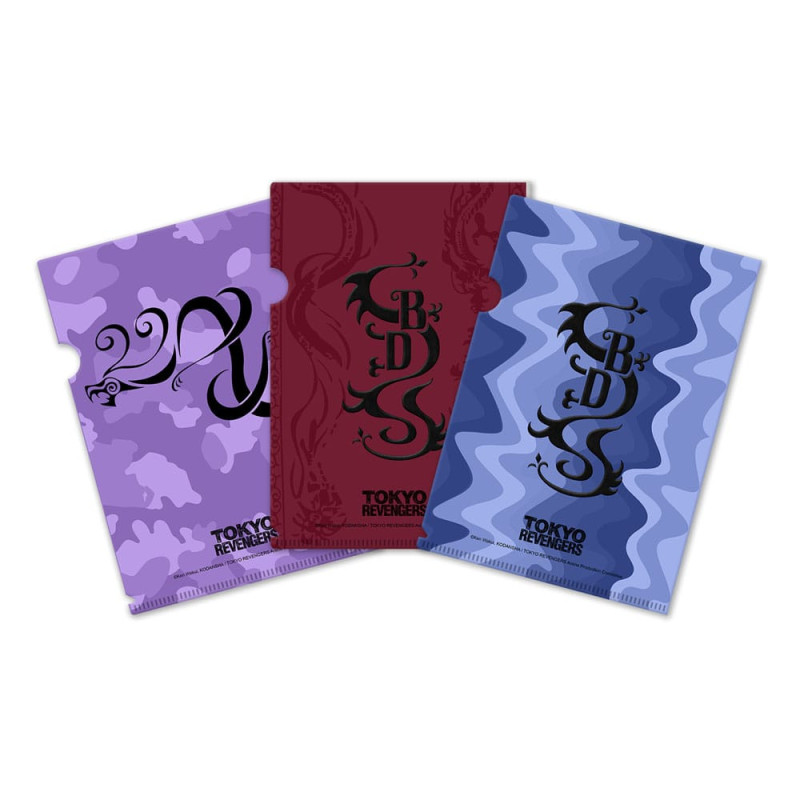 Tokyo Revengers Clearfile 3-Set 1