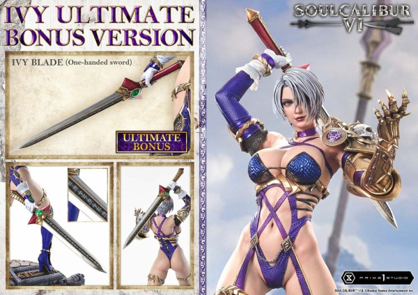 Soul Calibur VI Real Elite Masterline Series Statue 1/4 Ivy Ultimate Bonus Version 65 cm 2