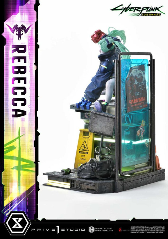 Cyberpunk: Edgerunners Real Elite Masterline Series Statue 1/4 Rebecca 54 cm 9
