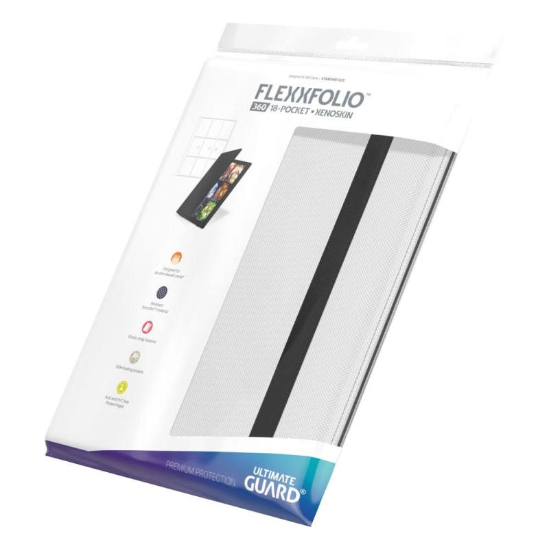 Ultimate Guard Flexxfolio 360 - 18-Pocket XenoSkin White