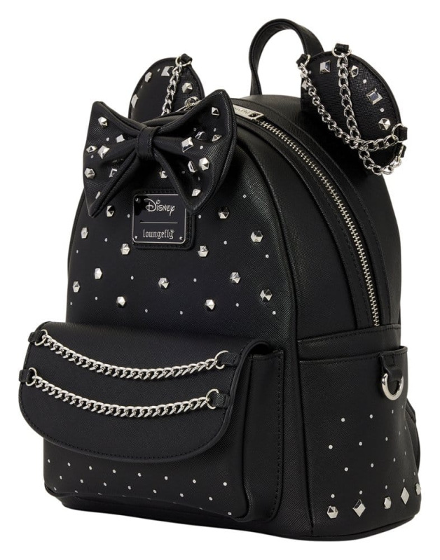 Minnie Mouse by Loungefly Mini Backpack Studs & Chains 2