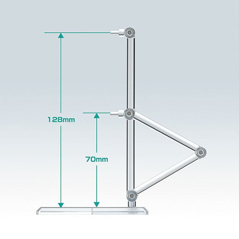 The Simple Stand Nendoroid More for Figures & Models 3-Pack Hex Type 4