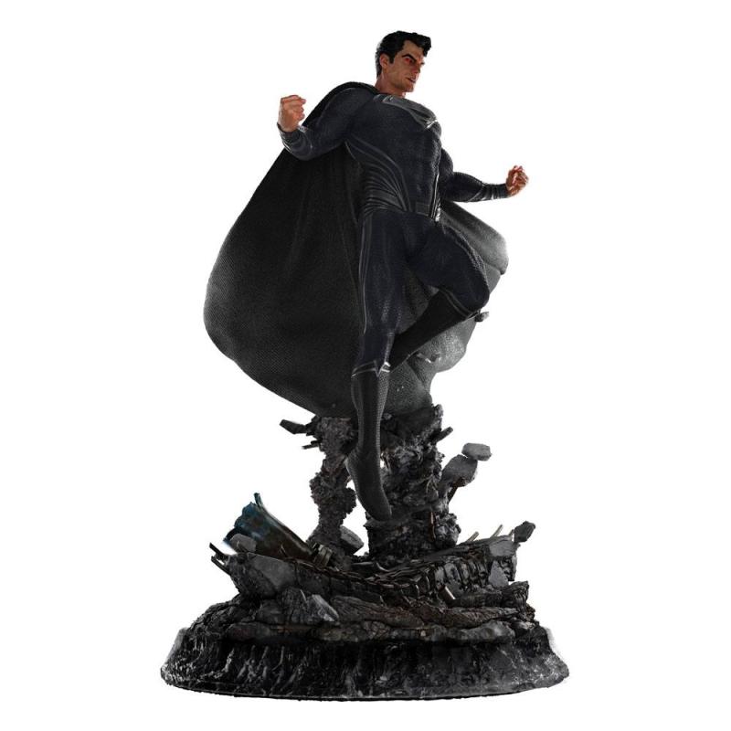 Zack Snyder's Justice League Statue 1/4 Superman Black Suit 65 cm