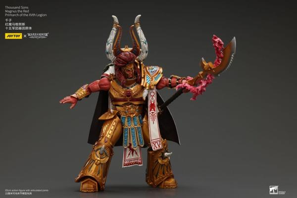 Warhammer The Horus Heresy Action Figure 1/18 Thousand sons Magnus the Red Primarch of the XVth Legi