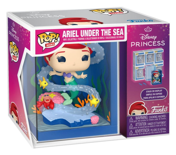 The Little Mermaid POP! Nooks Vinyl Diorama Ariel’s Grotto 16 cm 1