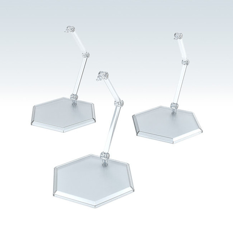 The Simple Stand Nendoroid More for Figures & Models 3-Pack Hex Type 1