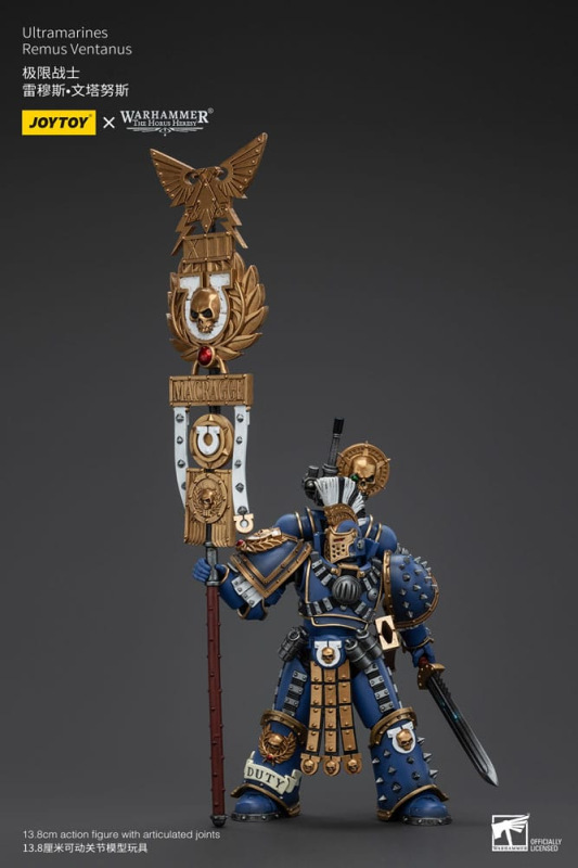 Warhammer The Horus Heresy Action Figure 1/18 Ultramarines Remus Ventanus 14 cm 11
