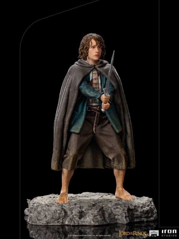 Lord Of The Rings BDS Art Scale Statue 1/10 Pippin 12 cm 4