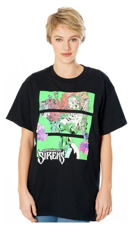 Gotham City Sirens T-Shirt Poison Ivy Sirens Cash Black Size XXL 5