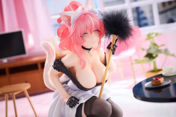 Original Character PVC Statue 1/4 Cat´s Thought Maid Cat Mochan 24 cm 9