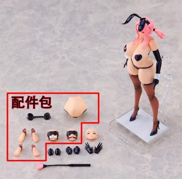 Original Character Action Figure 1/12 Reverse Bunny Girl Nicole Optional Part Set 5