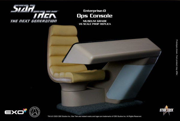 Star Trek: The Next Generation Replica 1/6 Enterprise-D Bridge OPS Console 1