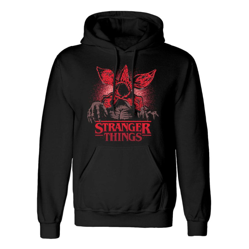 Stranger Things Hooded Sweater Pixel Demogorgon