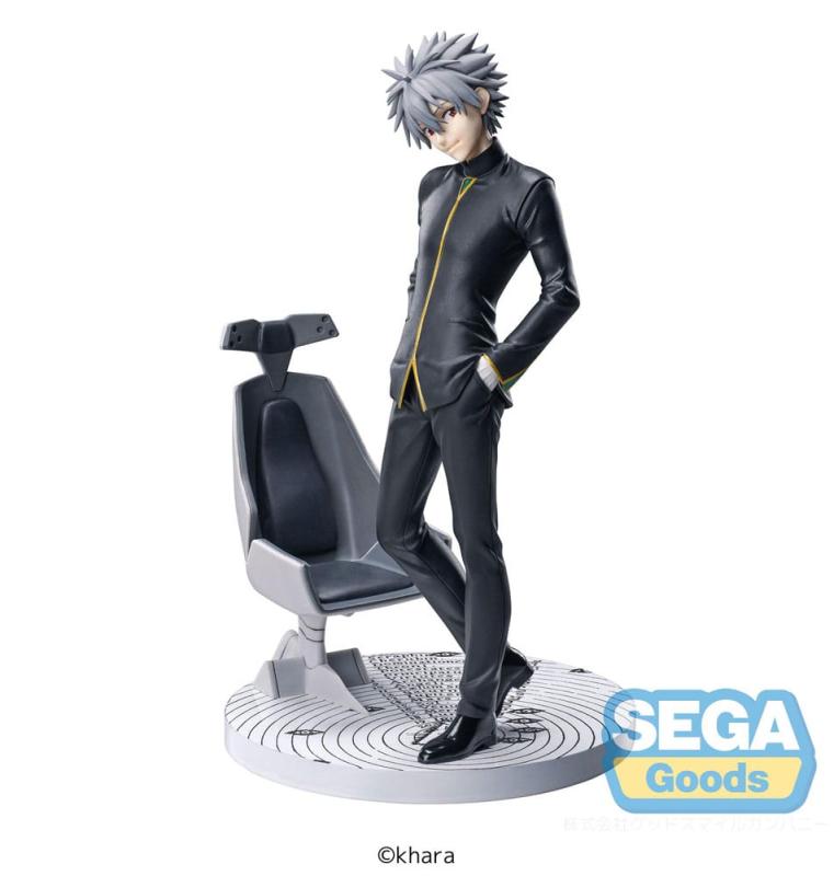 Evangelion: 3.0+1.0 Thrice Upon a Time Luminasta PVC Statue Kaworu Nagisa Commander Suit Ver. 2 20 c