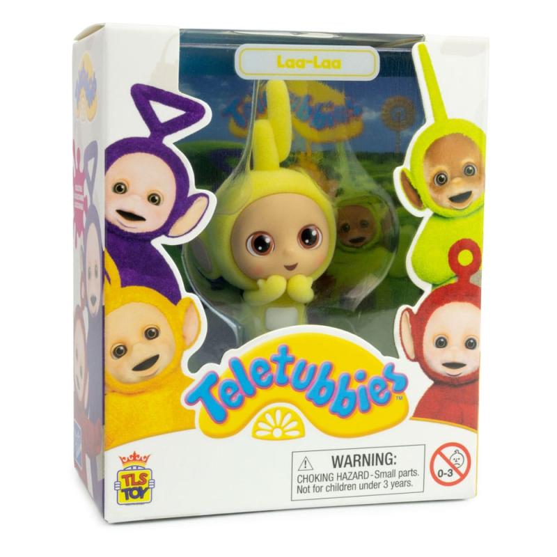 Teletubbies Cheebee Mini figure Laa-Laa Flocked 6 cm 2