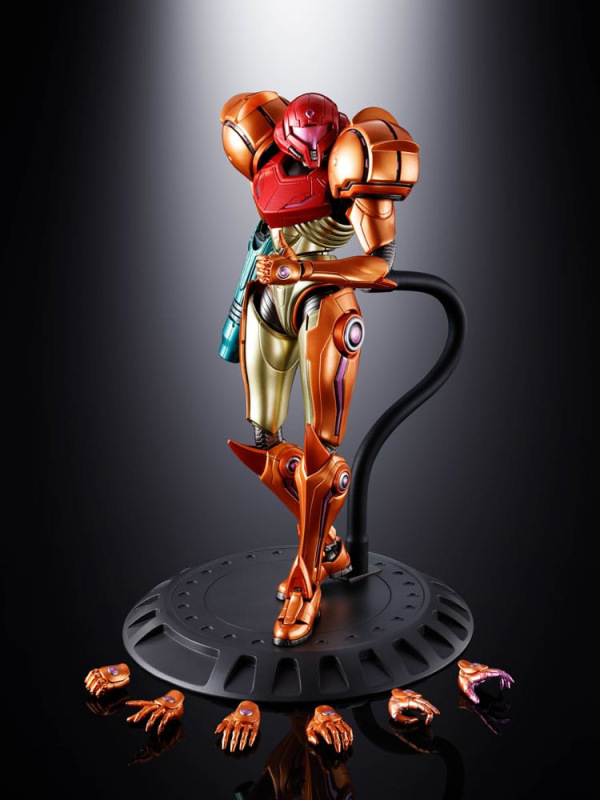 Metroid Prime 4: Beyond Diecast Action Figure Samus Aran LED 21 cm 10