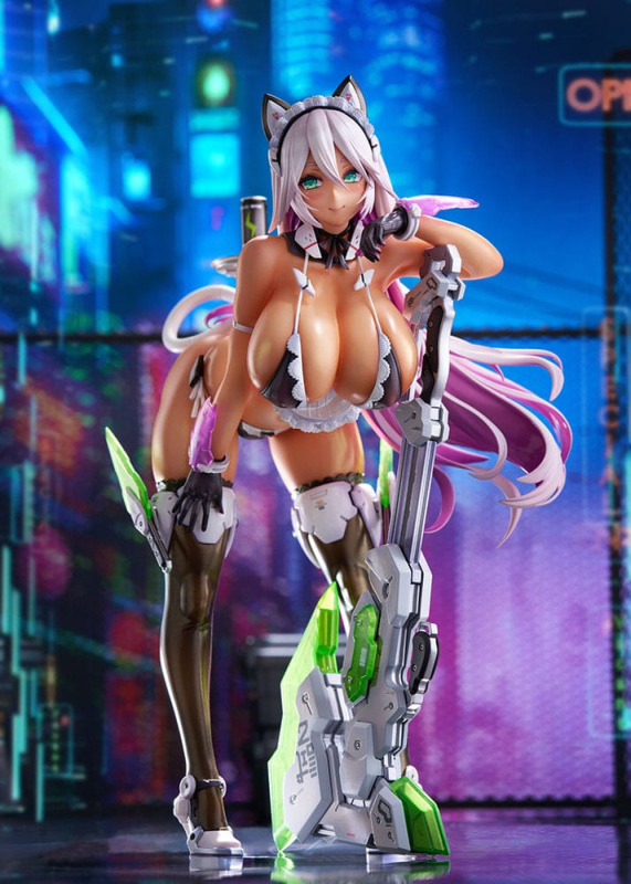 Original Character PVC Statue 1/7 Meido-Busou: Ax Experimental Equipment 24 cm 9
