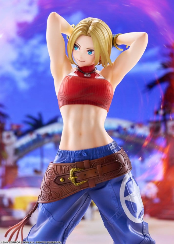 Fighting Girls Collection The King of Fighters XV PVC Figure 1/7 Blue Mary AmiAmi Limited Edition 26 14