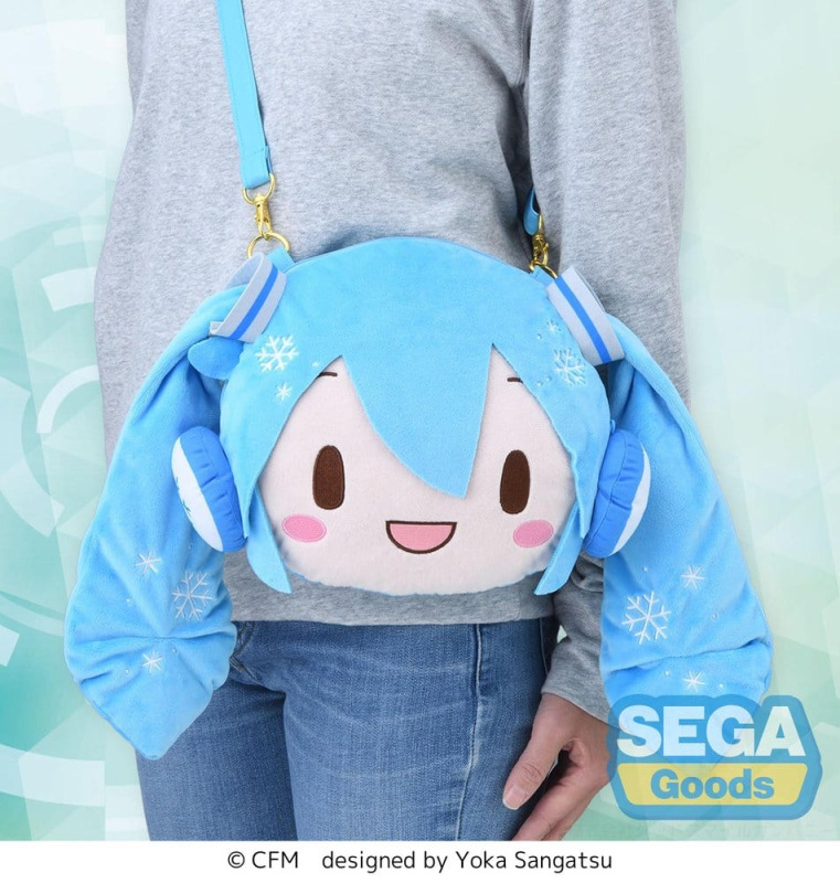 Character Vocal Series 01: Hatsune Miku Fuwa Petit Shoulder Bag Snow Miku 1