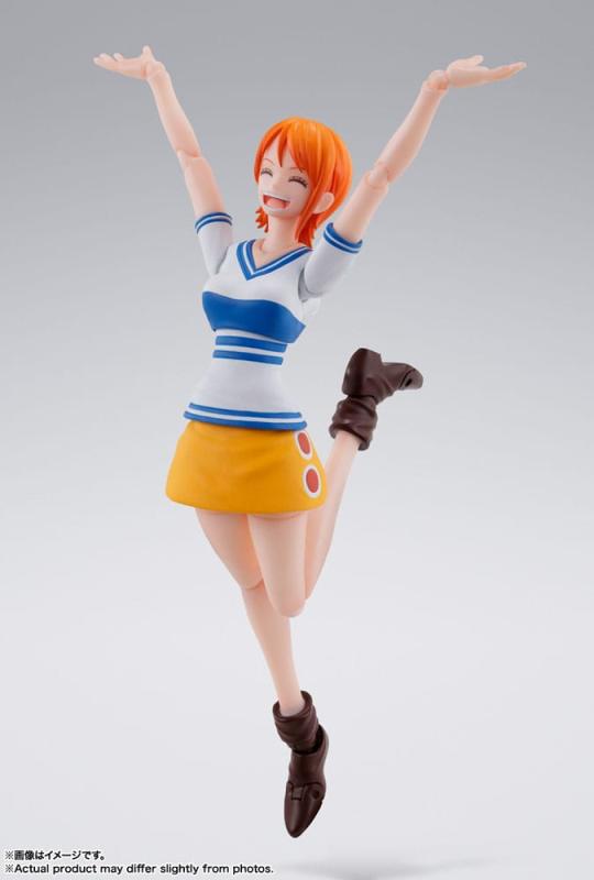 One Piece S.H. Figuarts Action Figure Nami Romance Dawn 14 cm 3