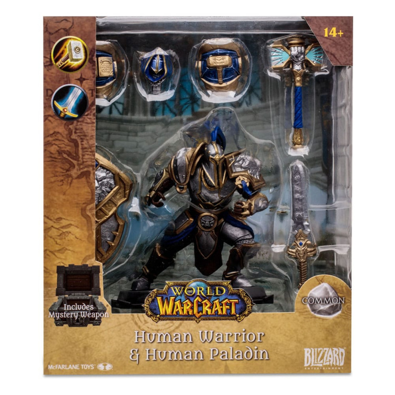 World of Warcraft Action Figure Human: Paladin / Warrior 15 cm 9