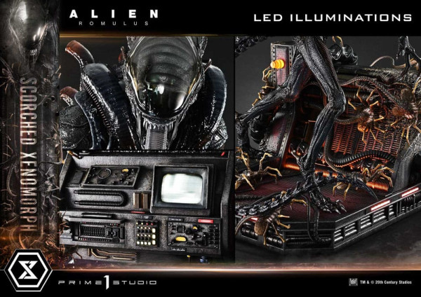 Alien: Romulus Museum Masterline XL Statue 1/3 Scorched Xenomorph 98 cm 4