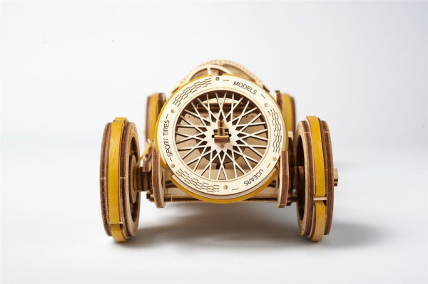 Ugears 3D Wooden Puzzle U-9 Grand Prix Car 2