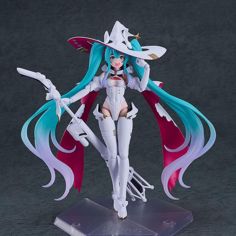 Hatsune Miku GT Project Figma Action Figure Racing Miku 2024 Ver. 16 cm 1