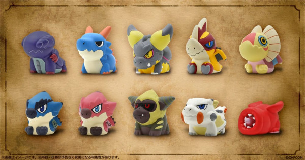 Monster Hunter Figure Builder Trading Figures 3 - 5 cm Finger Puppet Monster Hunter Vol. 2 (10) 1