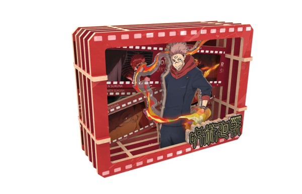 Jujutsu Kaisen Model Kit Wooden Gallery Film Frame (S) Itadori 1