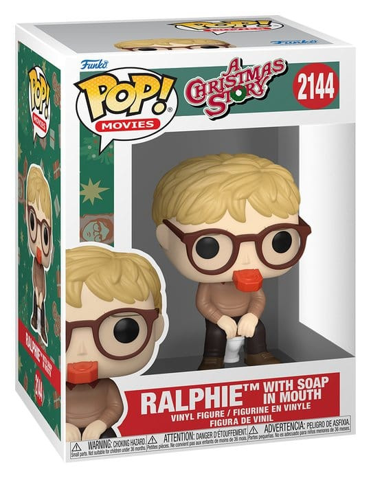 A Christmas Story POP! Movies Vinyl Figure Ralphie with Soap 9 cm 1