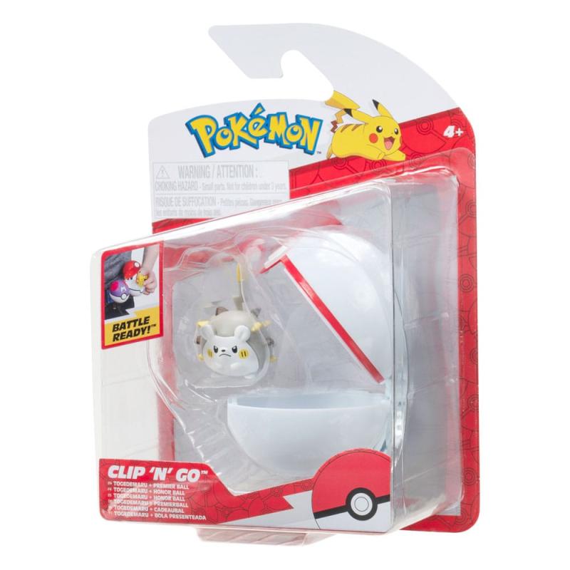 Pokémon Clip'n'Go Poké Balls Togedemaru & Premier Ball