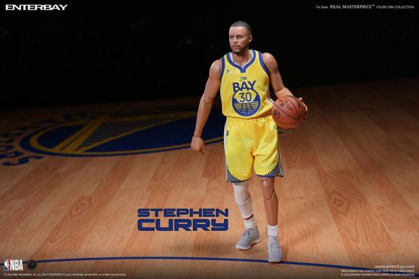 NBA Collection: Stephen Curry 1/6 Real Masterpiece Action Figure - Enterbay