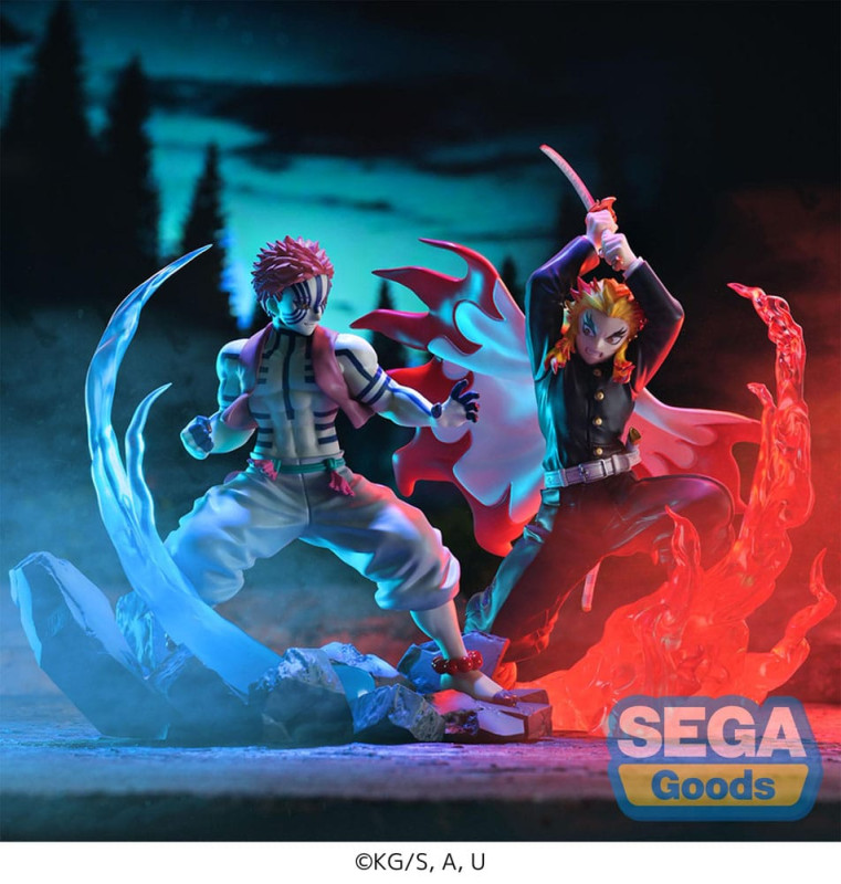 Demon Slayer: Kimetsu no Yaiba Xross Link Anime PVC Statue Kyojuro Rengoku 15 cm 5